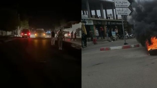 حالة احتقان ومواجهات بين محتجّين و قوات الأمن.. ماذا يحدث في المزونة؟ (فيديو)