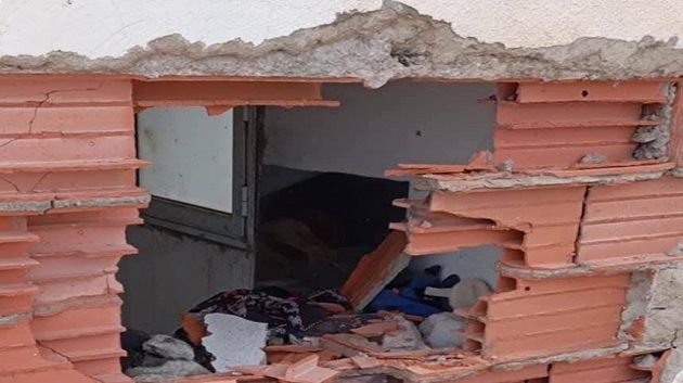 نابل: صاعقة تضرب منزلا في دار شعبان الفهري (صور)