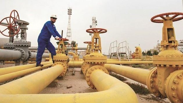 الانتاج الوطني من الغاز التجاري
