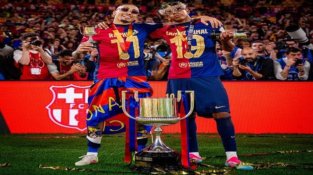 برشلونة يفوز على ريال مدريد و يُتوّج بكأس ملك إسبانيا