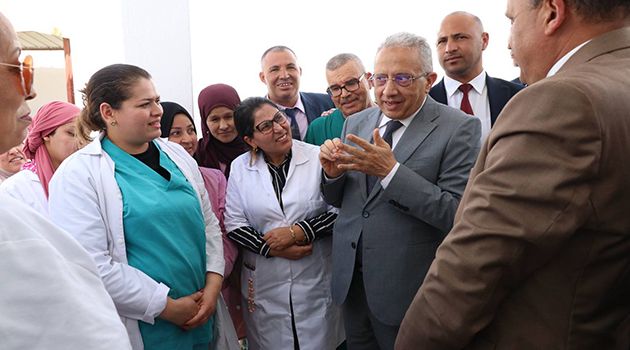 سيدي بوزيد.. وزير الصحة يختتم زيارته باتخاذ جملة من الإجراءات (صور)
