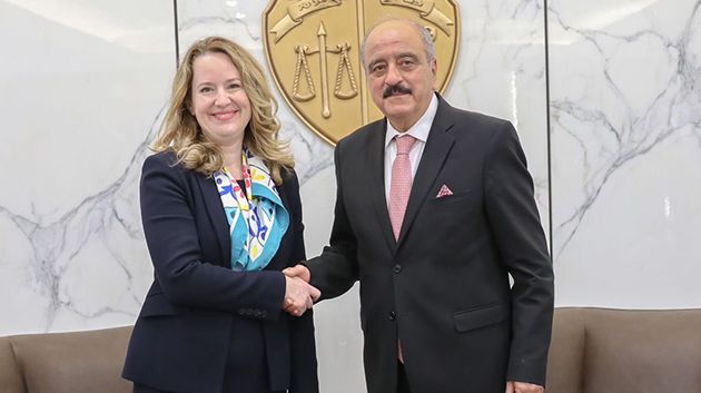 وزير الخارجية يعقد جلسة عمل مع المديرة العامة للمنظمة الدولية للهجرة