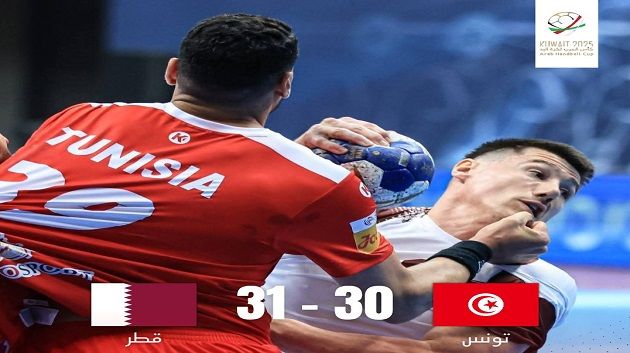 كأس العرب للمنتخبات في كرة اليد: منتخب الأواسط ينهزم ضد قطر