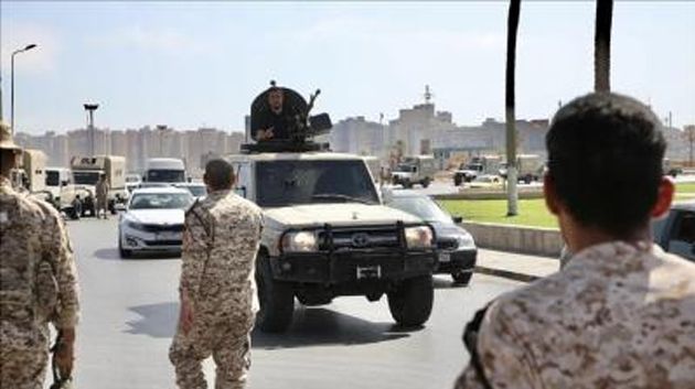 انتشار للجيش الليبي في طرابلس