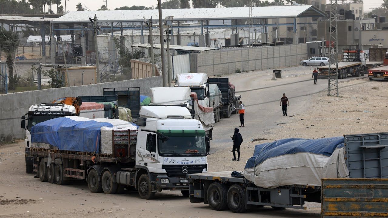إذاعة الكيان: غدا دخول أوّل قافلة مساعدات إلى القطاع