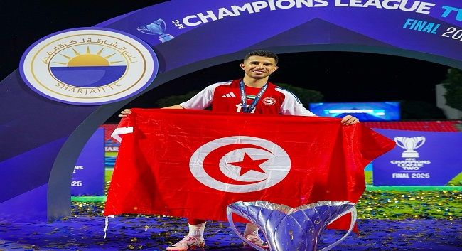 فراس بالعربي يقود الشارقة للتتويج بأول لقب قاري في تاريخه