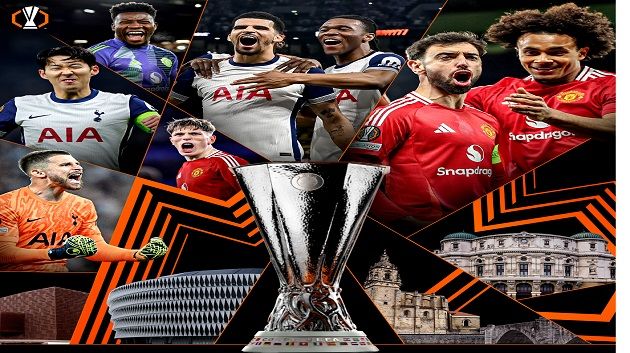  نهائي إنقليزي بين مانشستر يونايتد و توتنهام على لقب الدوري الأوروبي