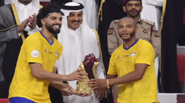 فرجاني ساسي يقود الغرافة للتتويج بلقب كأس أمير قطر 