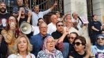 وقفة احتجاجيّة تضامنيّة مع القاضي السابق والمحامي أحمد صواب