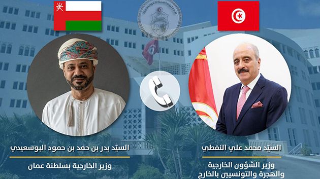 وزير الخارجية يبحث مع نظيره العُماني سبل تعزيز التعاون الثنائي