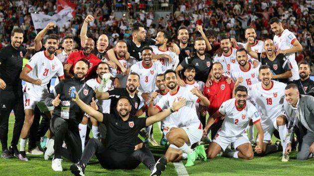 لأول مرة في تاريخه: المنتخب الأردني يترشح للمونديال