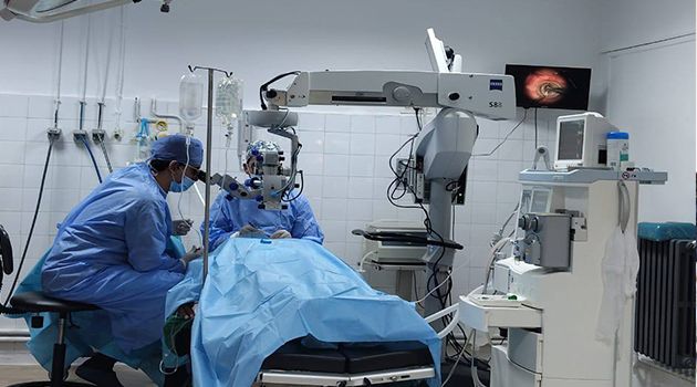 أول زراعة قرنية ناجحة بالمستشفى الجامعي بقابس