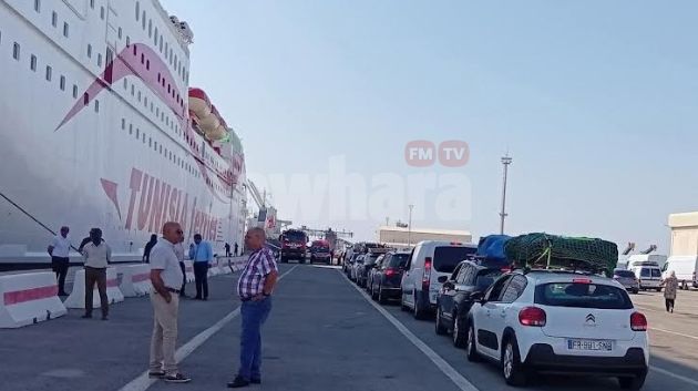 ميناء جرجيس: وصول أولى رحلات عودة التونسيين بالخارج‎