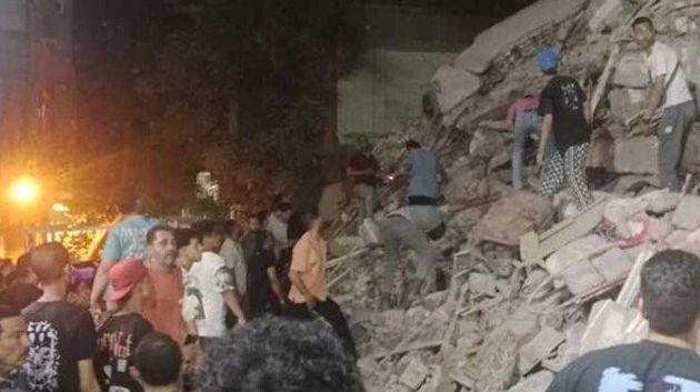 قتلى وجرحى جرّاء انهيار عقار في مصر