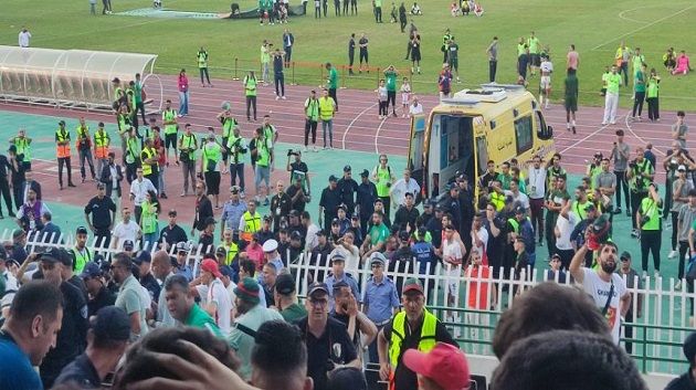 حادثة ملعب 5 جويلية: ارتفاع الحصيلة إلى 3 قتلى و 81 جريحًا