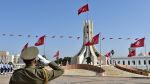 رفع العلم المفدى بساحة القصبة بمناسبة الإحتفال بالذكرى الـ 69 لانبعاث الجيش الوطني