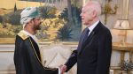 رئيس الجمهورية يستقبل وزير خارجية سلطنة عمان