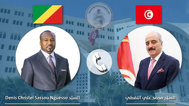 وزير الخارجية يتحادث هاتفيّاً مع وزير التّعاون الدولي لجمهوريّة الكونغو