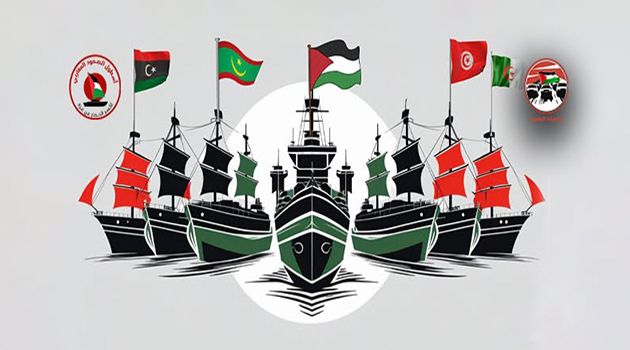 استعدادات لاطلاق الأسطول المغاربي لكسر الحصار  