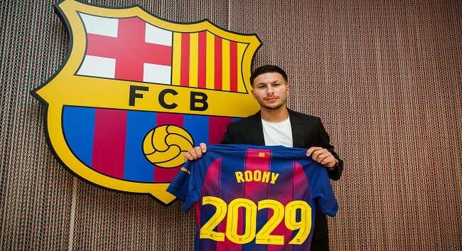 برشلونة يعلن تعاقده مع السويدي الشاب روني بردغجي