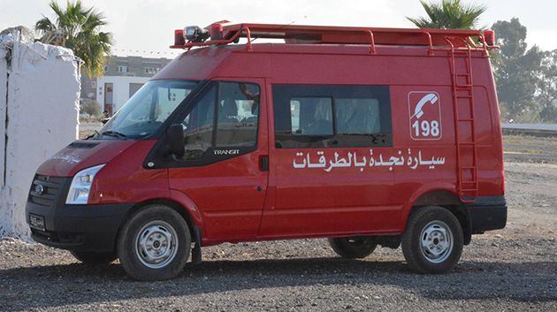 بن عروس: إصابة 6 عاملات فلاحيات في حادث انقلاب شاحنة