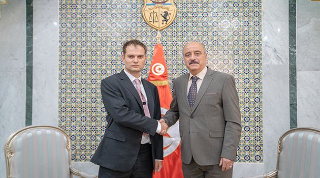 وزير الخارجية يلتقي وزير الدّولة البريطاني المُكلّف بالشّرق الأوسط وشمال أفريقيا وأفغانستان وباكستان 