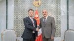 وزير الخارجية يلتقي وزير الدّولة البريطاني المُكلّف بالشّرق الأوسط وشمال أفريقيا وأفغانستان وباكستان 