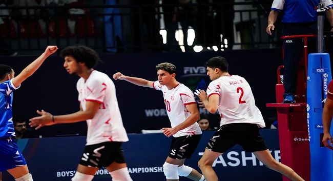 بطولة العالم أقل من 19 عام في الكرة الطائرة: المنتخب التونسي ينقاد للهزيمة الثالثة