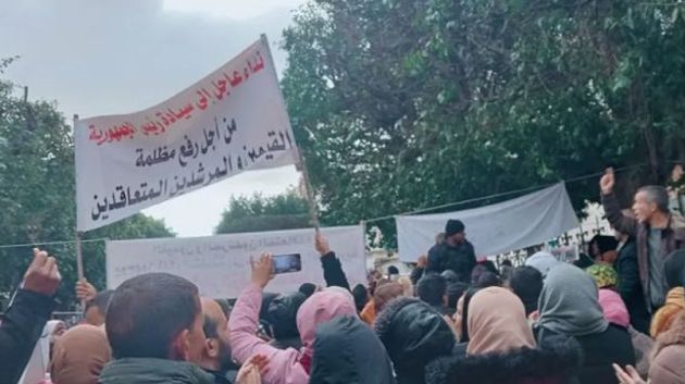 تنسيقية مرشدي التطبيق تنفذ تحركاً احتجاجياً وطنياً للمطالبة بالإسراع في انتدابهم