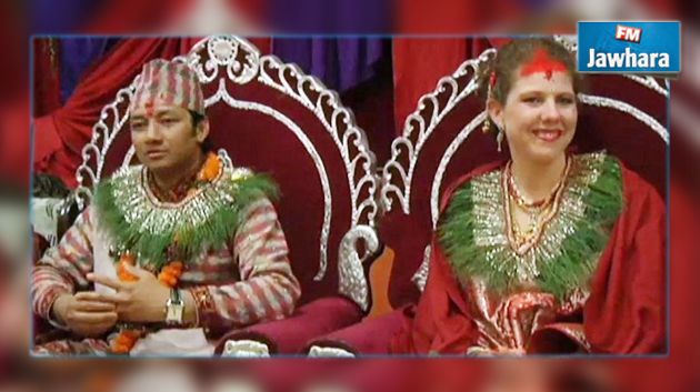 زلزال النيبال المدمّر لم يثنيها عن إتمام مراسم الزواج