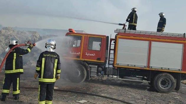 في 24 ساعة : الحماية المدنية تتدخّل لإطفاء 129 حريقا 