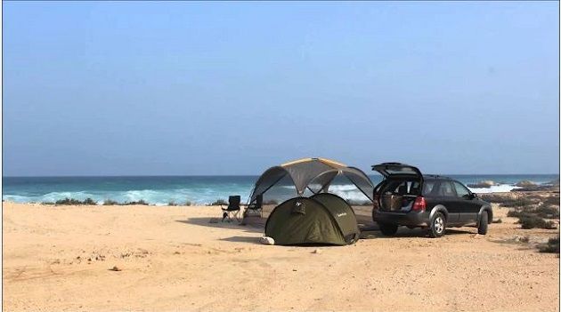 منع التخييم على الملك العمومي البحري بشواطئ هذه الولاية