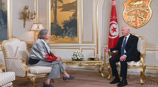 رئيس الجمهورية يستقبل سفيرة كندا بمناسبة انتهاء مهامها