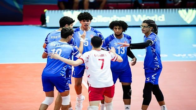 مونديال الكرة الطائرة U19: تونس تفوز على الجزائر وتقترب من المركز 21