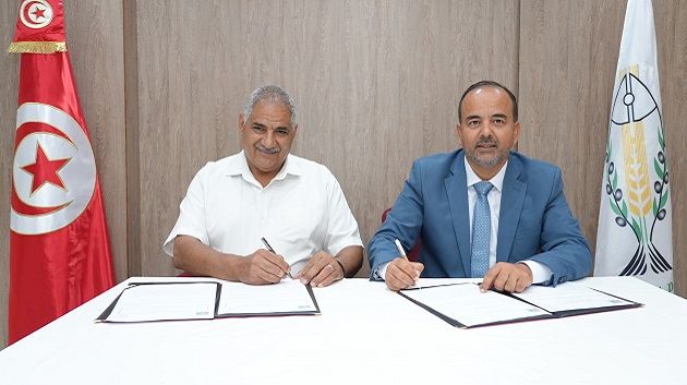 توقيع اتفاقية تعاون استراتيجي بين  اتحاد الفلاحة والمنظمة التونسية لإرشاد المستهلك 