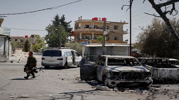 قتلى من الأمن السوري في هجمات لمجموعات درزية بالسويداء