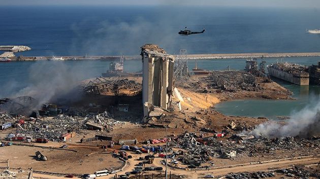 في الذكرى الخامسة لانفجار مرفأ بيروت.. الرئيس اللبناني: 'الحساب آت لا محالة'