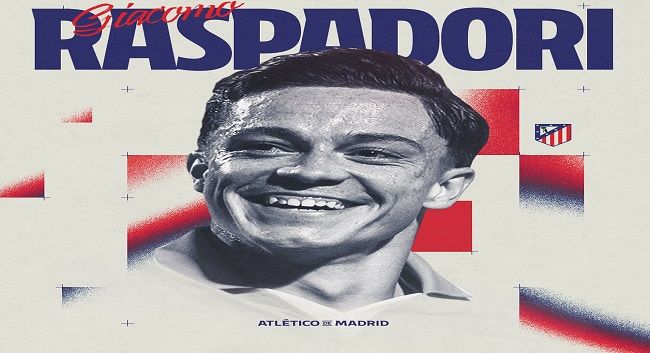 أتلتيكو مدريد يعلن رسميًا تعاقده مع جياكومو راسبادوري