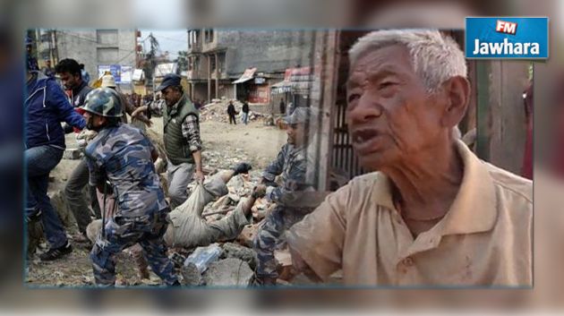 نيبال : انتشال شيخ عمره 100 سنة حيا بعد أسبوع على الزلزال 