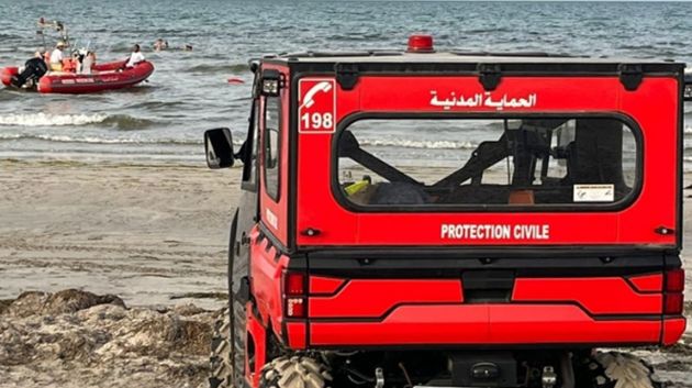 الحماية المدنية: 16 تدخّلاً في الشواطئ خلال الـ24 ساعة المنقضية