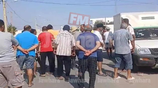 الاهالي اطلقوا نداء استغاثة.. منطقة في جرجيس دون ماء قرابة الشهر