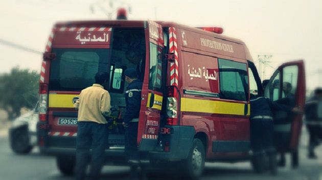 حادث مرور قاتل في بوحجلة