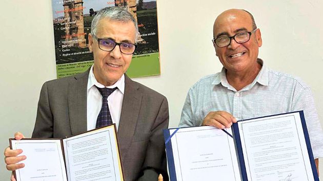 توقيع اتفاقية تعاون بين المنظمة الدّولية للهجرة بتونس ومعهد الشغل والدراسات الاجتماعية