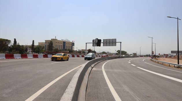 فتح جسر على مستوى الطريق الجهوية الرابط مستشفى الحروق البليغة ببن عروس بمداخل المروج (صور)
