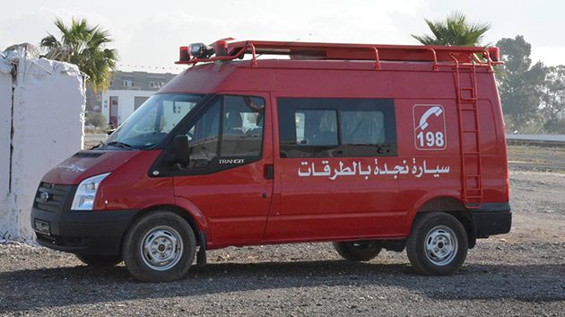 الحماية المدنية: 140 تدخلاً للنجدة والإسعاف بالطرقات خلال الـ24 ساعة الماضية