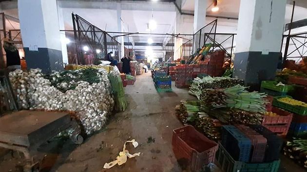 إعادة ضخ 35,2 طنا من الخضر والغلال بسوق الجملة بجرزونة