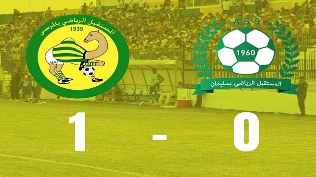 الرابطة الأولى: مستقبل المرسى يفوز على مستقبل سليمان