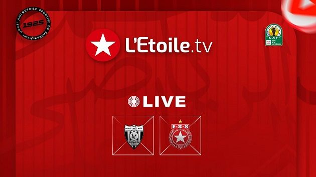 مباراة  أهلي واد مدني السوداني و النجم الساحلي منقولة على قناة l'Etoile tv