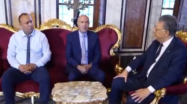 رئيس مجلس النواب يستقبل عضوي المجلس الجديدين