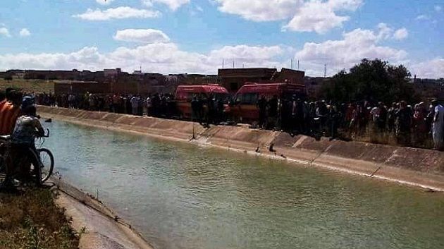 إنتشال جثّتي طفلين توفيا غرقا في قنال مجردة